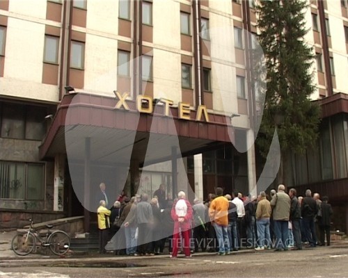 protest hotel